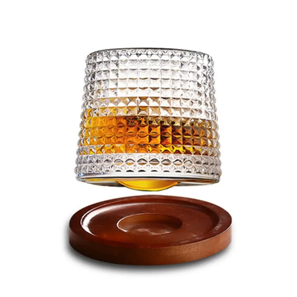 Rotating Whiskey Glass